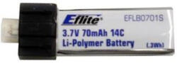 E-FLITE LiPo 3.7V 70mAh 15C JST-PH1.25 (EFLB0701S)