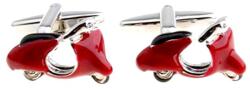  Mandzsettagombok városi színes robogó Vespa (CSS682)