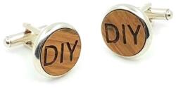 EVA´S Fa mandzsettagombok DIY felirattal (CSS711)