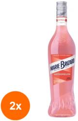 Marie Brizard Set 2 x Lichior de Pepene Rosu Marie Brizard, 17% Alcool, 0.7 l