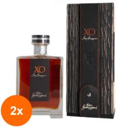 Lheraud Set 2 x Armagnac, Bas Armagnac Baron Gaston Legrand, Lheraud, XO, 40% Alcool, 0.7 l (FPG-2xCOG45SGR)