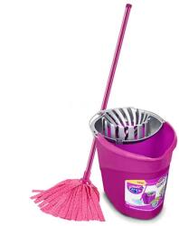 Parex Set Curatenie Parex Extra Power, Galeta cu Mop, 14 litri, Roz (MAG1016935TS)