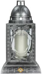 LCAA Felinar Mare din Sticla cu Decoratiune 6, 60 ore, Max-Pol (LCA-6-400-S)