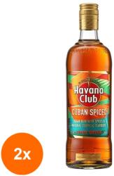 Havana Club Set 2 x Rom Havana Club Cuban Spiced, 35% Alcool, 0.7 l