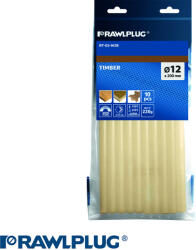 Rawlplug RAWL RT-GS-W2B ragasztórúd fához 12x200 - 0, 22 kg (10 db, mézsárga) (RT-GS-W2B)