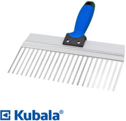 Kubala 0531 vakolatfésű, inox - 290 mm (2K nyél) (0531)