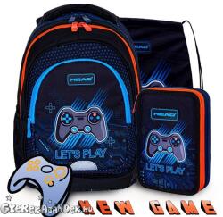 Astra HEAD iskolatáska, hátizsák 39 cm SZETT - New Game (A502024040/SZETT)