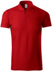 MALFINI Pique tricou polo bărbați Joy - Roșie | 2XL (P210717)