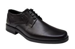  Pantofi barbati, eleganti, piele naturala, Negru - GKR06N - ellegant