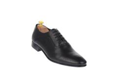 Nevalis OFERTA MARIMEA 42 - Pantofi barbati office, eleganti din piele naturala, cu perforatii - 587N - ellegant