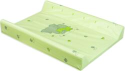 Lorelli Подложка за повиване с твърда основа Lorelli - Зелена със слончета, 50 х 71 cm (10130250004) - baby