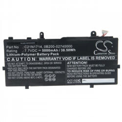 VHBW Baterie pentru Asus VivoBook Flip 14 / TP401, C21N1714, 5000 mAh (BW888202085)