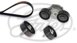 GATES Set curea transmisie cu caneluri GATES Micro-V® K016PK1935 (K016PK1935)