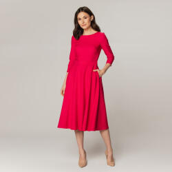 Willsoor Női fukszia midi ruha 13675