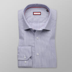 Willsoor Slim fit kék férfi ing (magasság 176-182) 8424 Könnyen kezelhető
