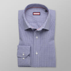 Willsoor Slim fit férfi ing (magasság 176-182) 8426 kék színben, könnyen kezelhető