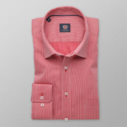 Willsoor Férfi piros slim fit ing London (magasság 176-182) 8368 piros színben, 2W Plus eljárással kezelt
