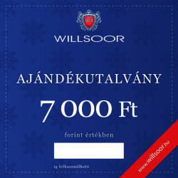 Willsoor Elektronikus ajándékkártya értéke 7000 HUF