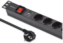 Qoltec 6 Plug 1,8 m Switch (54601)