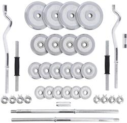 HMS Set haltera si gantere HMS STC55 55 Kg (17-59-117)