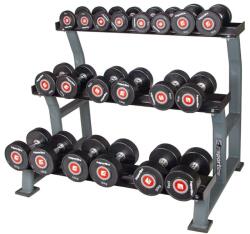 inSPORTline Set gantere cu suport inSPORTline Profi 2 x 2-20 Kg (9165-SADA)