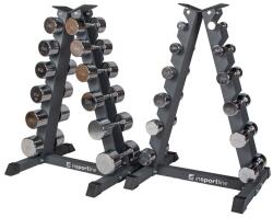 inSPORTline Set gantere cu suport inSPORTline Crossteel 2 x 1-14 Kg (2137-SADA)