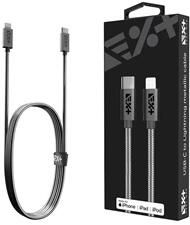 NEXTONE LGHT-USBC-MET-SG 1, 2m USB C-Lightning metál asztroszürke kábel (LGHT-USBC-MET-SG) - bestbyte
