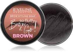 Eveline Cosmetics Brow & Go! săpun de styling pentru sprâncene culoare Brown 25 g