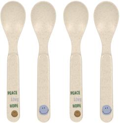 Lässig Spoon Set PP/Cellulose Happy Rascals Smile sky blue