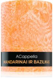 ACappella Mandarin and Basil lumânare parfumată 80 g