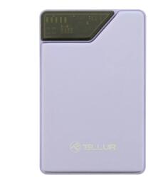 Tellur Baterie Externa Tellur TLL158441 10000mAh Cabluri Incorporate USB-C + Lightning QC3.0 PD Mov (TLL158441)