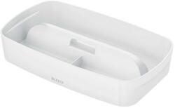LEITZ Rendszerező tálca, fogantyúval, kicsi, LEITZ "MyBox", fehér (E53230001) - primatinta