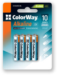 ColorWay Alkali Elemek Power Aaa, 8db, Blister, (cw-balr03-8bl)