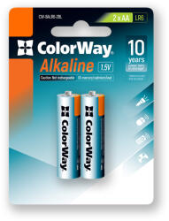 ColorWay Alkali Elemek Power Aa, 2db, Blister, (cw-balr06-2bl)