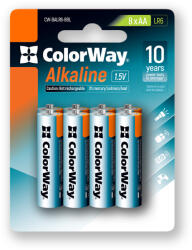 ColorWay Alkali Elemek Power Aa, 8db, Blister, (cw-balr06-8bl)