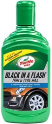 Turtle Wax Black in a Flash 300ml Műanyagápoló