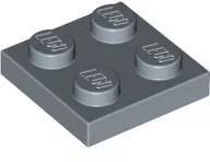 LEGO® 3022c55 - LEGO homokkék lap 2 x 2 méretű (3022c55)