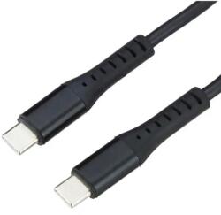  Mobilly USB4 USB-C кабел 5A, 240W, Thunderbolt 3, 40Gbps 8K@60Hz, 0.3m, черен (XXX)