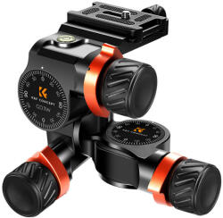 K&F Concept 3D Geared állványfej (KF31.047)