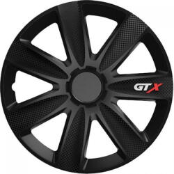 Versaco Set Capace De Roți Auto GTX Carbon 4 Bucăți 15 Negru/Argintiu 34305 (34305)