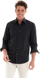 HUGO BOSS Cu mânecă lungă Bumbac Cămașă Negru 50473265-001 (50473265-001)