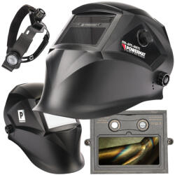 Powermat Automata sötétedő hegesztőpajzs TRUE COLOR LCD PM-APS-600TC (PM1257)