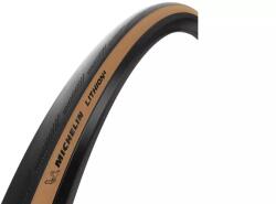 Michelin Lithion 4 Classic Kevlar Performance Line 622-32 (700x32C) országúti külső gumi, kevlárperemes, Magi-X, 240TPI, 310g, krémszínű oldalfal
