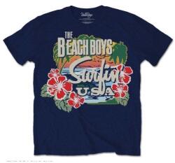 The Beach Boys Surfin USA Tropical Navy Blue M Риза (BBTS03MN02)