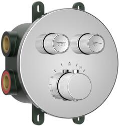 SAPHO SMARTSELECT falbasüllyesztett termosztatikus csaptelep, 2-irányú, króm (RP032) (RP032)