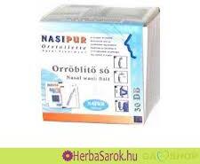 Nasipur orröblítő só 30 db - mamavita
