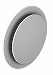 Wolf DN125-ös design légszelep állítható fojtással, mágneses fedlappal; kör alakú 2577988 (2577988)