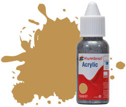 Humbrol Acrylic - Desert Yellow - Matt (93) 14ml (DB0093) (DB0093)
