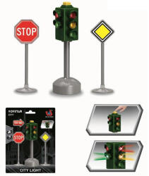 Magic Toys Közlekedési táblák 3 db-os játékszett (MKL587714) - jatekshop