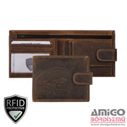 Giorgio Carelli 417797 608 Giorgio Carelli motívumos pénztárca harcsa egészalakos